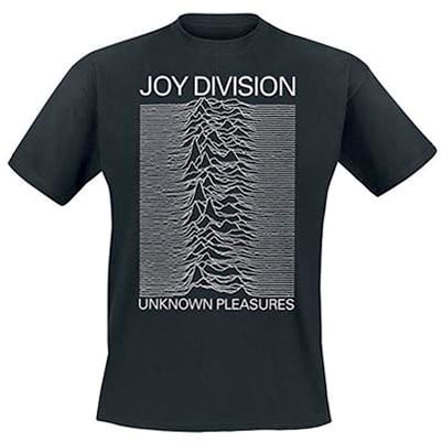 Maglietta Joy Division Gig Poster - 100% Cotone, Unisex, Nera O Bianca, Taglie S-3XL